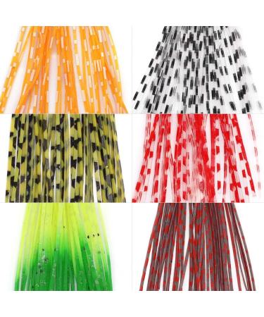 XFISHMAN Fly Tying Materials: Rubber Legs & Silicone Skirt - 12-24 Colors Kit - Buy Online on SooperMarket.com