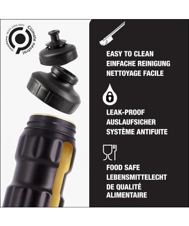 Buy SIGG Alu Sport Drinking Bottle - 0.75L Black - Climate-Neutral & Leak-Proof - BPA-Free - Perfect for Sports - International Shipping Available - Buy Online on SooperMarket.com