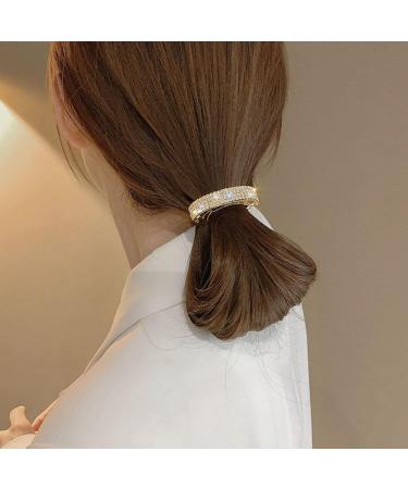 Crystal Hair Clips Barrettes Slides Grips for women Diamante Sparkly Hair Accessories Crystal Hairpins Everyday Wear Prom Party Ponytail Holder Women Girl Birthday Gift (Silver+Gold) - Buy Online on SooperMarket.com