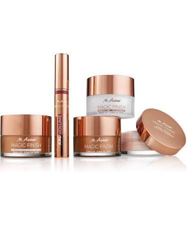 M. Asam Magic Finish Summer Teint Make-Up Mousse - 4in1 Primer Foundation Concealer & Powder | Vegan Formula for Medium to Deep Skin Tones | Buildable Coverage for Redness and Dark Spots - 30ml - Buy Online on SooperMarket.com
