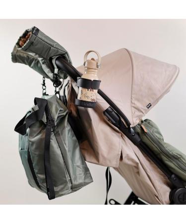 Elodie Details Soft Shell Changing Bag in Rebel Green - Tote Nappy Bag with Stroller Strap and Changing Mat - Buy Online on SooperMarket.com