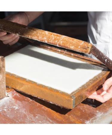 Caydo Paper Making Frame Kit - 3 Pieces Papermaking Mould and Deckle Set for Kids and Adults - Includes Mesh, Absorbent Paper, and Sponge - Various Sizes (5x7, 7.5x9.8, 9.8x13 Inches) - Buy Online on SooperMarket.com