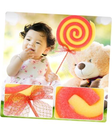 CHILDWEET 2pcs Lollipop Model Giant Fake Lollipops Christmas Lollipop Decorations Large Lollipop Ornaments Faux Lollipop Decor Birthday Lollipops Big Lollipop Prop Toy Studio Photo Plastic - Buy Online on SooperMarket.com