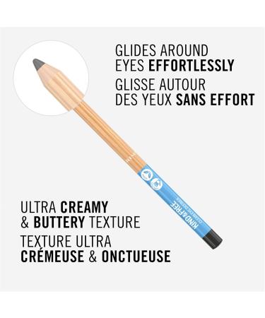 Rimmel London - Kind & Free Eye Definer 100% Vegan Ultra-Creamy Buttery Texture Intense Pigmentation Lasts Up to 12 hours Pitch - 001 - Buy Online on SooperMarket.com