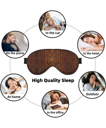 Native American Soft Sleep Eye Mask - Breathable Travel Patch for Women | Perfect for Relaxation & International Shipping - Buy Online on SooperMarket.com
