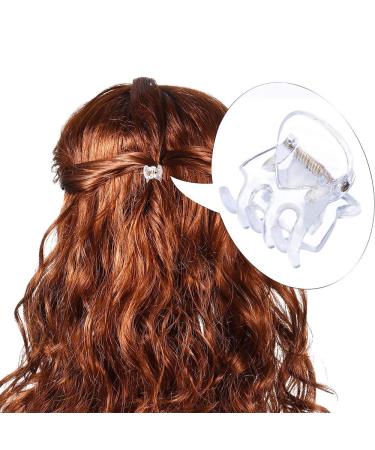 32 Pack Mini Black Plastic Hair Clips & Barrettes for Girls and Women - Perfect Hair Accessories for Every Style - Buy Online on SooperMarket.com