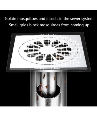 Saddgo 50pcs/set Kitchen Sink Drain Filter Stickers Fiberglass Bathroom Kitchen Drain Cover Blockage Prevention for Bathroom - Buy Online on SooperMarket.com