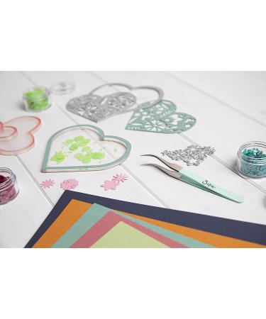 Sizzix Curved Fine Tip Tweezers for Scrapbooking & Cardmaking - Multi Color - Buy Online on SooperMarket.com
