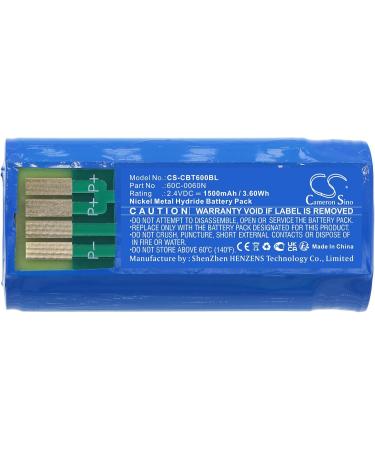 60C-0060N Battery Replacement (1500mAh 2.4V) for Cattron Theimeg 70C-0003KIT-C | International Shipping Available - Buy Online on SooperMarket.com