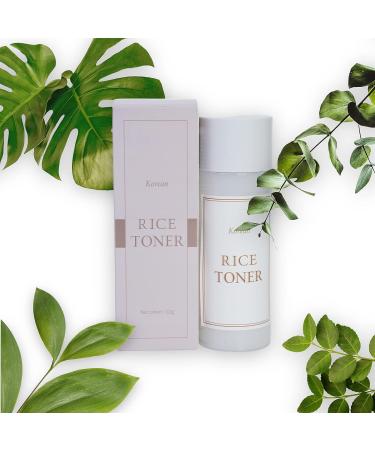 Korean Rice Pure Essential Toner - Antiaging Glow Essence with Niacinamide | Hydrating Vegan Skincare for Dry Skin | Fragrance-Free | Korean Beauty - Buy Online on SooperMarket.com