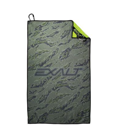 Exalt Paintball Microfiber Goggle Lens Cleaning Cloth  Includes Carabiners  Team Size Disruptive Camo