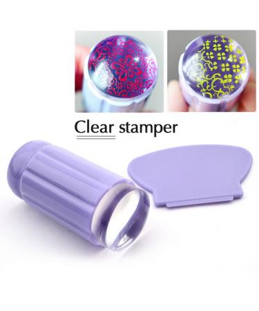 Chengyida 10 sheet nail art stamp template Top flowers pattern nail picture plates polish stamping manicure image tools (210 pattern)