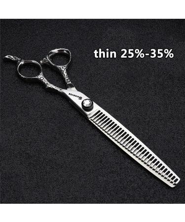 SHARONDS Professional Hair Clippers Set - 6/7/8-Inch Haircut Tools for Precision Styling (4pcs) - International Shipping Available - Buy Online on SooperMarket.com