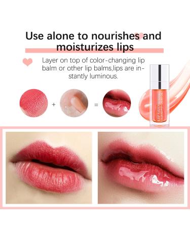 Kaynest Hydrating Lip Glow Oil - Moisturizing Lip Gloss for Plump, Nourished Lips (012Rosewood) - Buy Online on SooperMarket.com