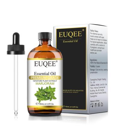 EUQEE Marjoram Essential Oil 118ml Pure Natural Marjoram Oils Aromatherapy Essential Oil Essential Oils for Diffusers for Home Humidifier Relax Marjoram 118.00 ml (Pack of 1)