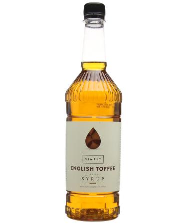 Simply English Toffee Syrup 1 Litre