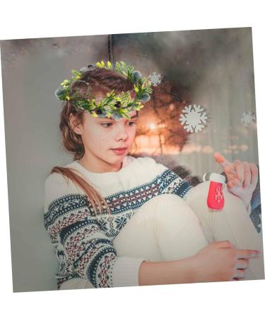 HAPINARY Pine Cone Garland Bridal Flower Headband Garland Crown Headpiece Xmas Leaves Wreath Pine Cone Headband Pine Cone Crown Holiday Rattan Wreat Seaside Resort Hair Christmas Flower - Buy Online on SooperMarket.com