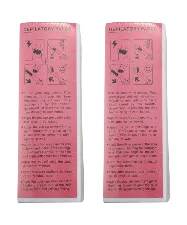 Bntaomle Wax Strips - 200 Nonwoven Body Leg Armpit & Bikini Waxing Strips - High-Quality Hair Removal for Smooth Skin - Buy Online on SooperMarket.com