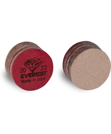 Tiger Everest 13mm Laminated Pool Billiard Cue Tip - High Quality - Buy Online on SooperMarket.com