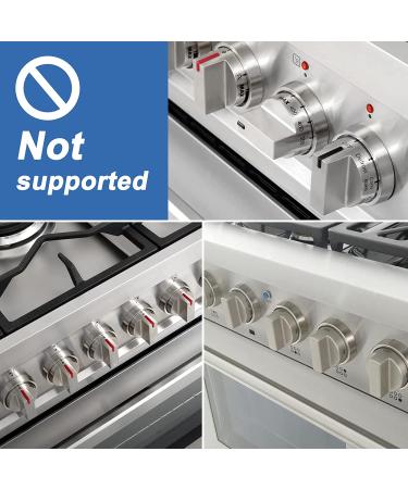 GRENFU Stove Knob Covers - 5 + 1 Pack | Child Safety Gas & Oven Knob Covers - Buy Online on SooperMarket.com