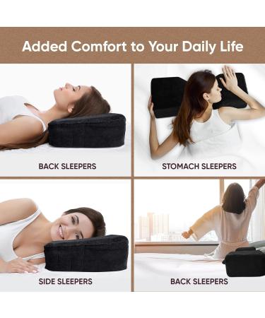 Navizam Memory Foam Lash Pillow for Eyelash Extensions + Extra Case - Ergonomic Neck Support - Buy Online on SooperMarket.com
