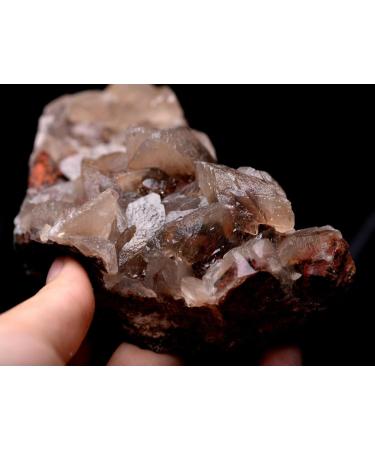 Natural Triangular Red Phantom Calcite Specimen/China Full of Texture - Buy Online on SooperMarket.com