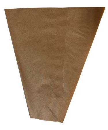 Kraft Paper Cut Flower Bouquet Sleeves - Measure 14 x 14 x 4 - Medium-Small