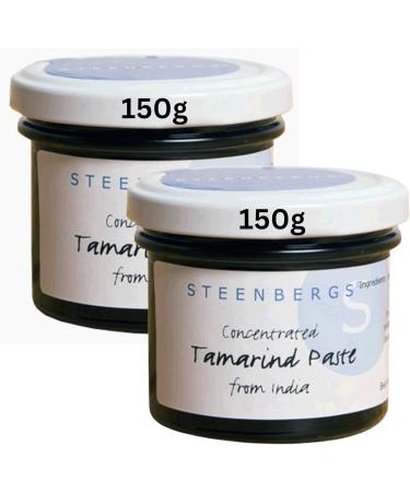 Tamarind Paste Concentrate (Makes 4 x Weight in Paste) Bundle Consisting of 2 x Steenbergs Tamarind Paste Concentrate 150g. Makes 1.2kgs of Paste - Buy Online on SooperMarket.com