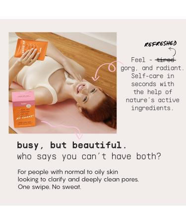 Refresh Line Body Wipes for Women - Fresh Citrus Scent, No Rinse Cleansing Wipes - 10 ct Pack - Buy Online on SooperMarket.com