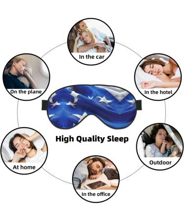 Blue Honduras Flag Sleep Mask | Adjustable & Breathable Eye Mask for Comfortable Sleep | International Shipping Available - Buy Online on SooperMarket.com