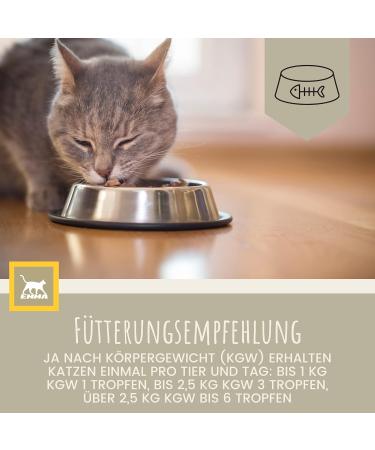 Emma Cat Vitamins 100ml | High Dose B Complex & Essential Nutrients for Immune Support | Vitamins A B12 D E Iron Zinc Selenium & L-Lysine - Buy Online on SooperMarket.com