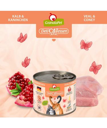 Granapet Delicatessen Multipack 3 Without Fish - Premium Grain-Free Wet Cat Food High Meat Content & Quality Oils 6 x 200g Trial Pack - Buy Online on SooperMarket.com