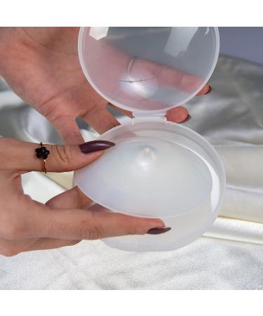 925 Silver Nursing Cups w/ Silicone Pads - Nipple Shields for Newborn Nursing - Soothe & Protect Nipples - Buy Online on SooperMarket.com