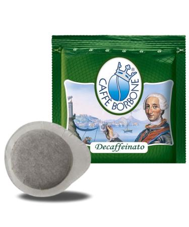 Caff Borbone DEK - 50 Pods Decaffeinated Compatible Coffee Capsules / Pods Italian Espresso Made in Naples