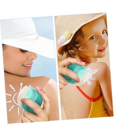 Vaguelly Sunscreen Brush Sunscreen for Face Sunblock Brushes Foundation Applicator Powder Foundation Brush Powder Puff Loose Powder Brush Face Brush Blush Brush Sun Block Brush Fiber Wool - Buy Online on SooperMarket.com