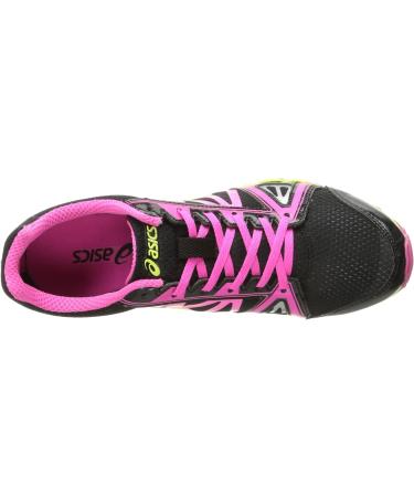 ASICS Women's Hyper Rocketgirl XC Spike Shoe 10.5 - Black/Hot Pink/Flash Yellow - Buy Online on SooperMarket.com