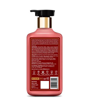 StBotanica Bulgarian Rose Otto Glow Body Wash - Hydrating Paraben & SLS Free | 250ml - Refreshing & Nourishing Cleanser - Buy Online on SooperMarket.com