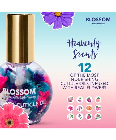 Blossom Lavender Cuticle Oil & Blue Cross Cuticle Remover Bundle - 0.42oz & 6oz - Made in USA - Buy Online on SooperMarket.com