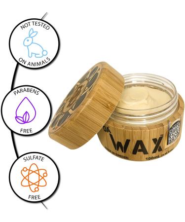 Da Dude Da Wax - High Hold Hair Cream for Men in Unique Wooden Jar | Gift Bag Included - Buy Online on SooperMarket.com