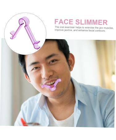 Baluue Lip Muscle Trainer Mouth Trainer Face Exerciser Lift Oral Exerciser Exerciser Muscle Lips Trainer Lips Slimming Exerciser Muscle Tightening Lips Shaper Lift Tool 9.30X7.70X1.50CM Purple - Buy Online on SooperMarket.com