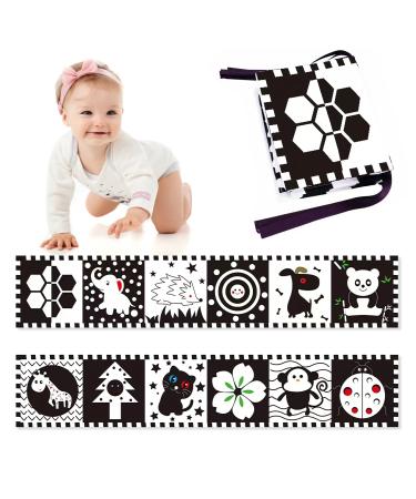 Idota fabric book baby contrast book baby contrast book black and white book fabric book soft picture book animal insect graphics graphics graphics fabric books for babies toddlers from 0+ months pandab