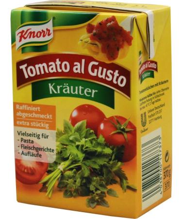 Knorr Tomato al Gusto Herb Sauce 1-pack (1 x 370 g)