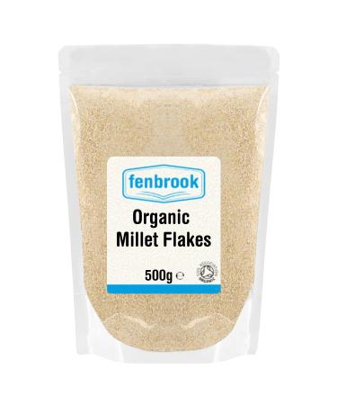Organic Millet Flakes 500g | Certified Organic by Fenbrook Organic