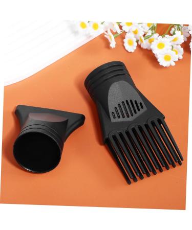 Mikinona 2 Pcs Hair Dryer Nozzle Comb Hair Dryer Accessories Hair Blower Nozzle Flat Headgear Plastic - Buy Online on SooperMarket.com