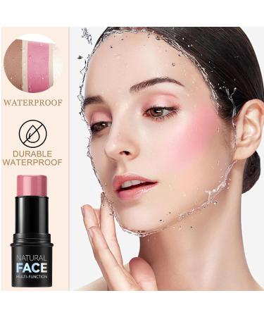 3-Piece Cream Contour Pencil Set - Waterproof Highlighter & Blush Sticks for Long-Lasting Light Finish | International Shipping - Buy Online on SooperMarket.com