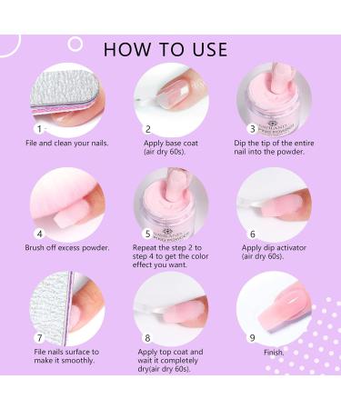 Shop Saviland 15ml + 60ml Dip Powder Foundation Base - No Curing Needed for DIY Nails | Large Capacity for Nail Salons - Fast International Shipping - Buy Online on SooperMarket.com