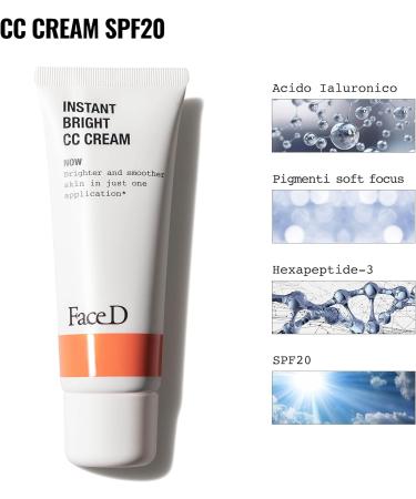 Faced 3-luronics CC Cream SPF 20 Medium - Radiant Skin Coverage - Buy Online on SooperMarket.com