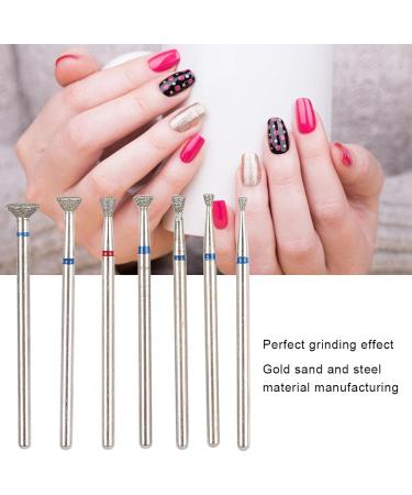 Buy Kuuleeyn 6-Piece Nail Drill Set - Multifunctional Electric Manicure Tool for Glass & Plastic Nails - International Shipping Available - Buy Online on SooperMarket.com