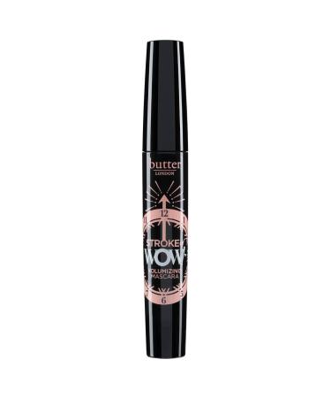 butter LONDON Stroke of Wow Volumizing Mascara  Double-Sided Brush  Long-Wearing and buildable  Castor Seed Oil  Cruelty-Free  Gluten Free  Vegan