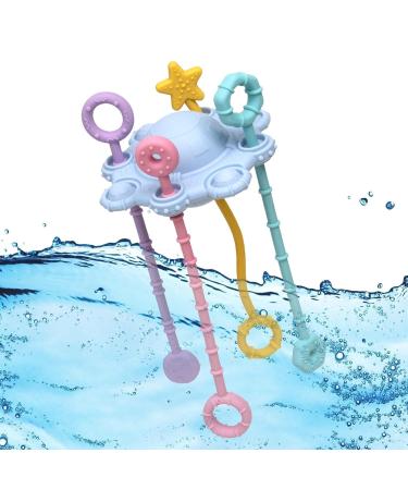 Buy Interactive Babies Pull Cord Activity Toys | Sensor Spinner Toys for Toddlers | Early Development Blue Toys - Buy Online on SooperMarket.com